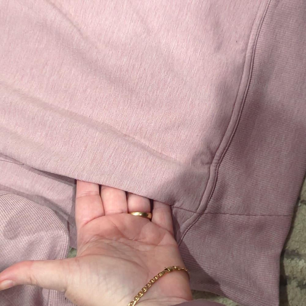 Lululemon High Lines Pullover vintage Heathered Mauve - Picture 5 of 7